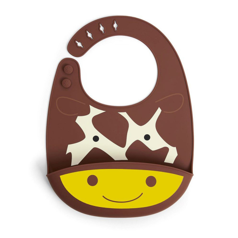Skip Hop Zoo szilikon előke - Zsiráf